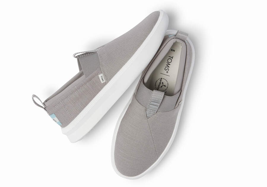 Drizzle Grey Men's Toms Alpargata Rover Sneakers Ireland | IE209-347