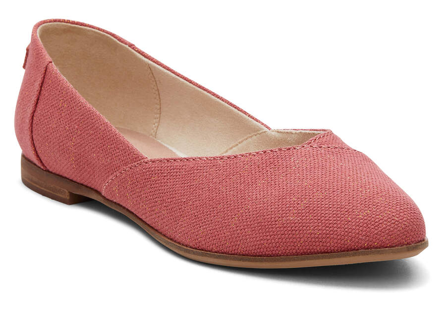 Faded Rose Women's Toms Jutti Neat Flat Flat Shoes Ireland | IE223-788