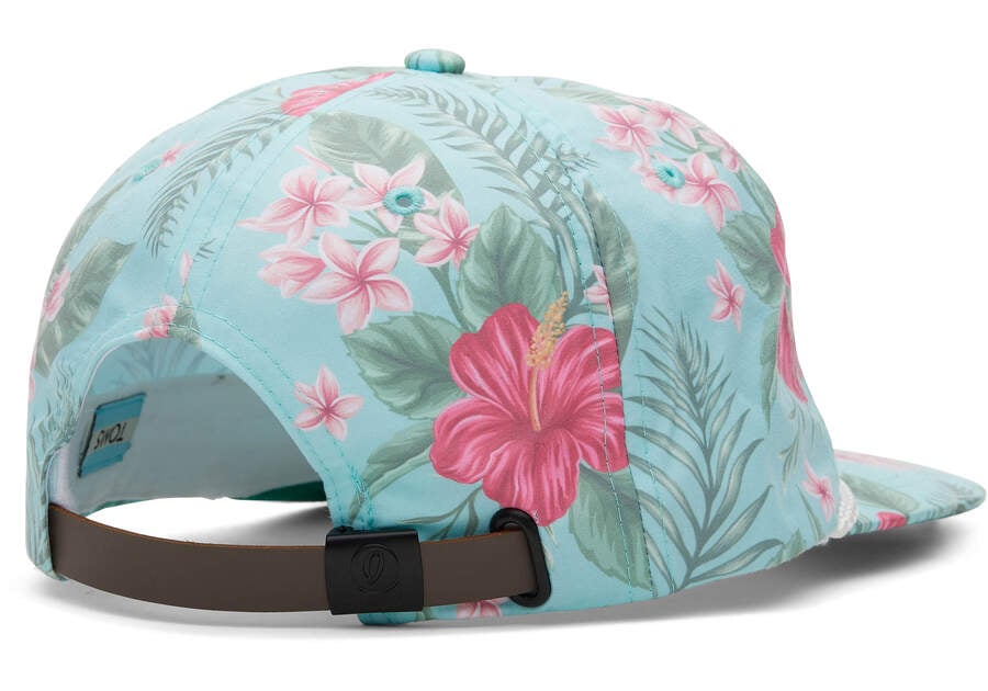 Floral Men's Toms Cotton Canvas Hat Accessories Ireland | IE571-069