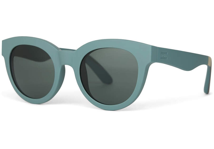 Florentin Matte Sage Steel / Green Grey Women's Toms Florentin Sunglasses Ireland | IE282-949