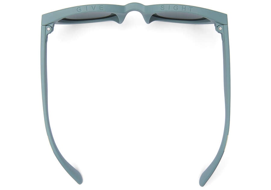 Florentin Matte Sage Steel / Green Grey Women's Toms Florentin Sunglasses Ireland | IE282-949