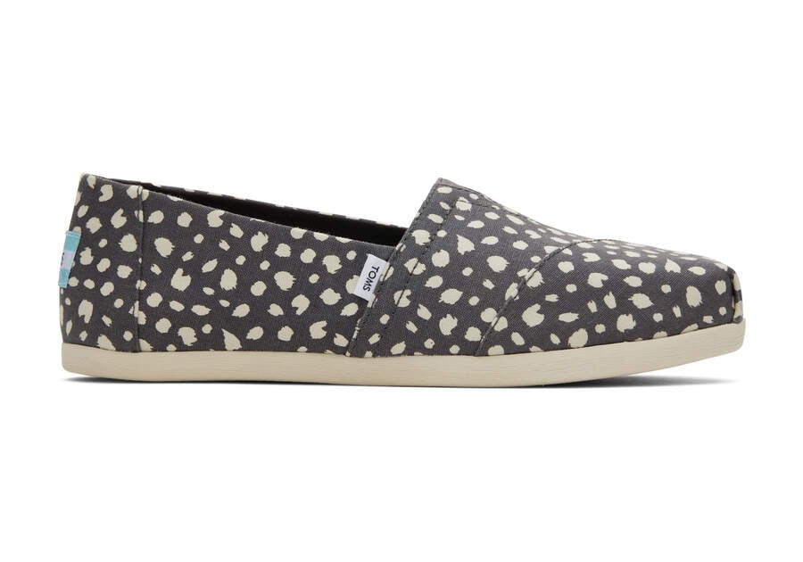 Grey Cheetah Women\'s Toms Alpargata Cheetah Alpargatas Ireland | IE254-317