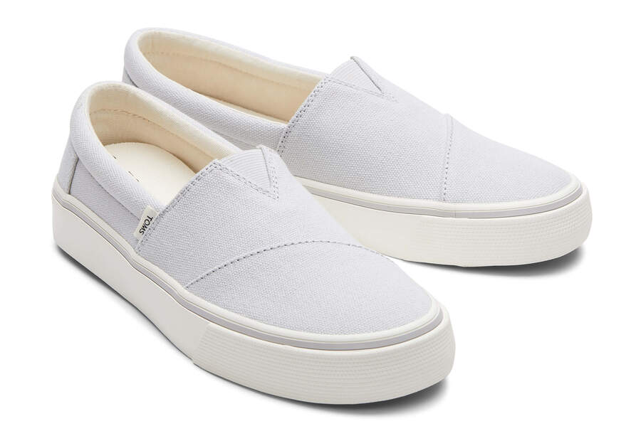 Grey Women's Toms Fenix Slip On Ireland | IE177-974