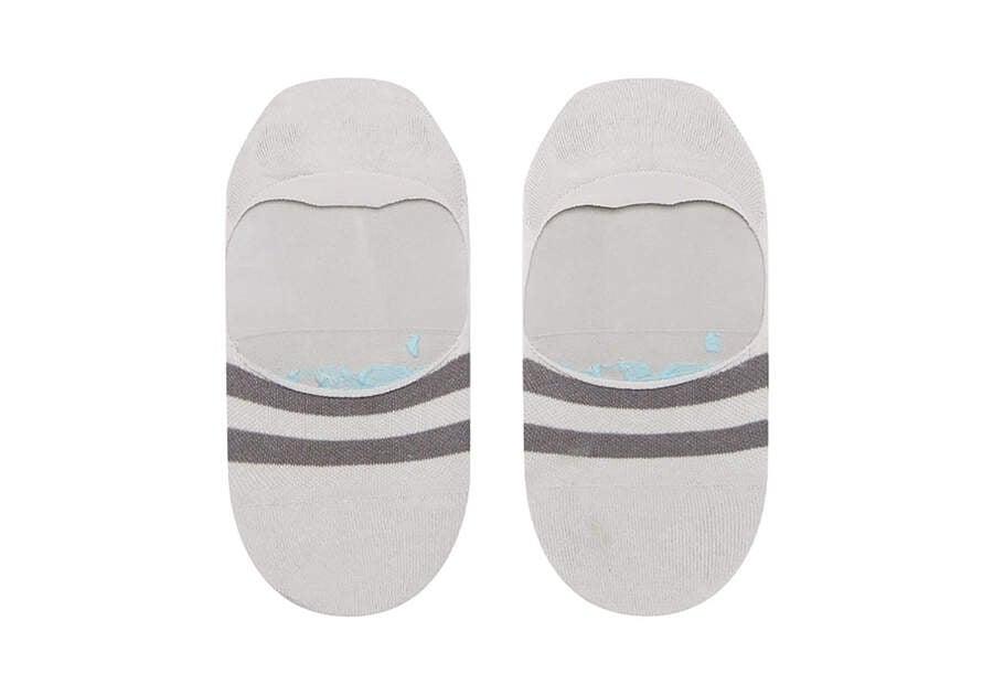 Grey Women's Toms Ultimate No Show Socks Grey Socks Ireland | IE710-920