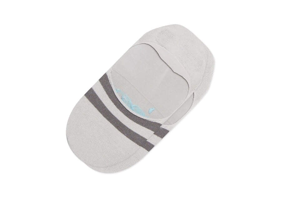 Grey Women\'s Toms Ultimate No Show Socks Grey Socks Ireland | IE710-920