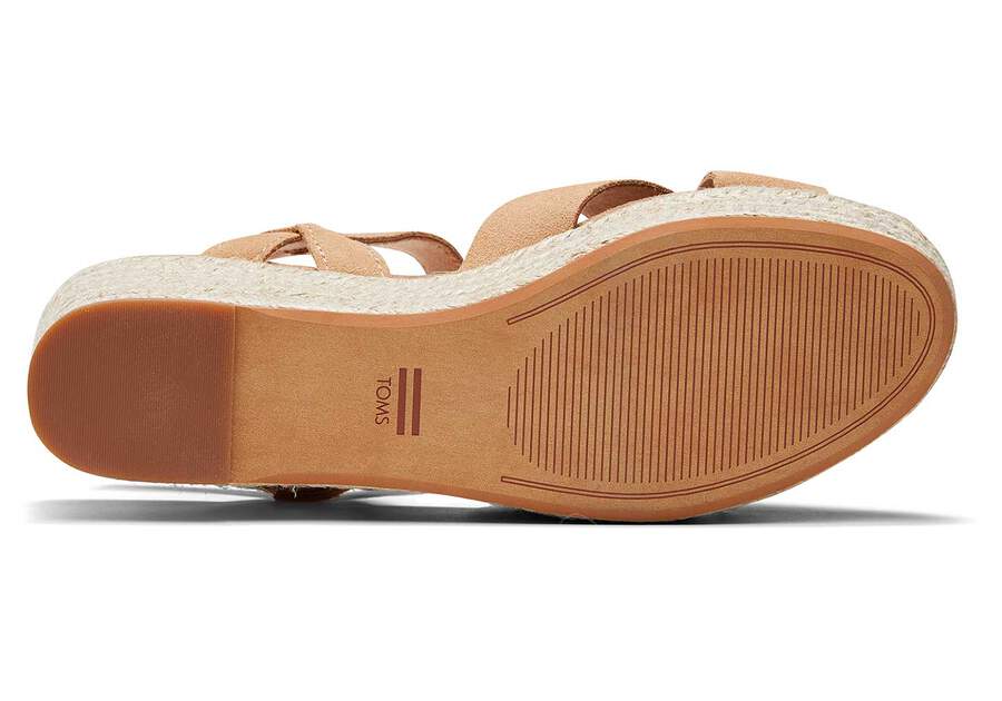 Honey Women's Toms Willow Platform Sandal Sandals Ireland | IE557-499