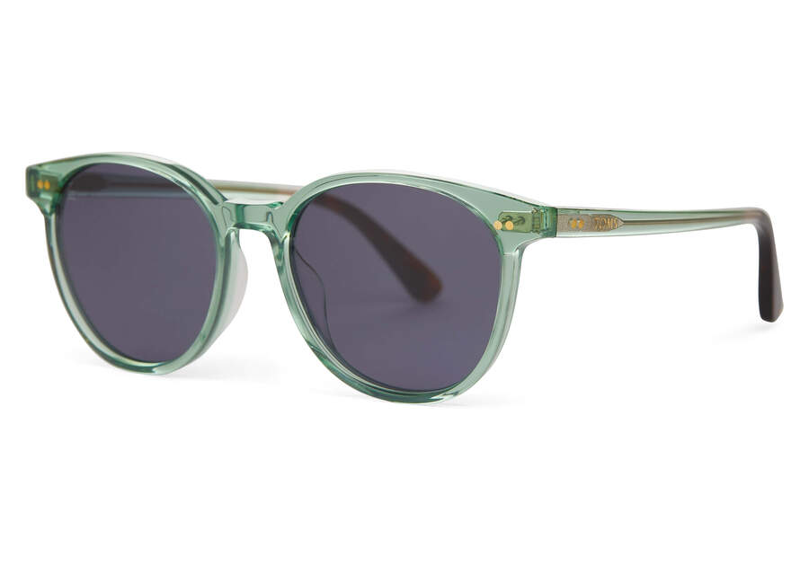 Jade Crystal-dark Grey Men's Toms Bellini Sunglasses Ireland | IE036-592