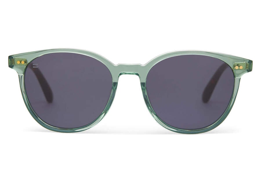 Jade Crystal-dark Grey Men\'s Toms Bellini Sunglasses Ireland | IE036-592