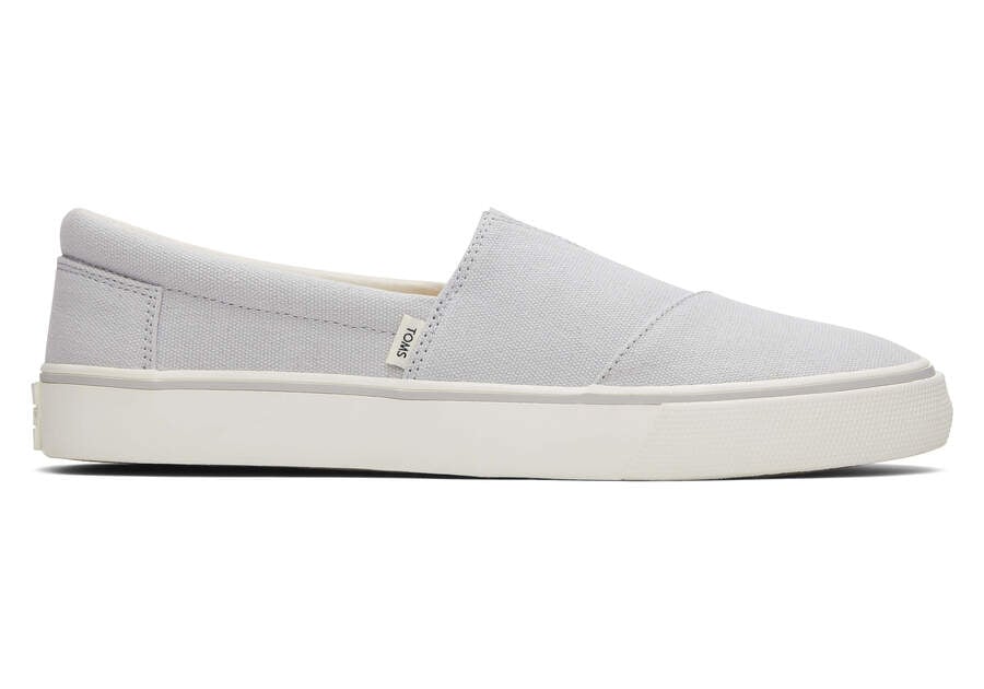 Lunar Grey Men\'s Toms Fenix Slip On Ireland | IE636-562