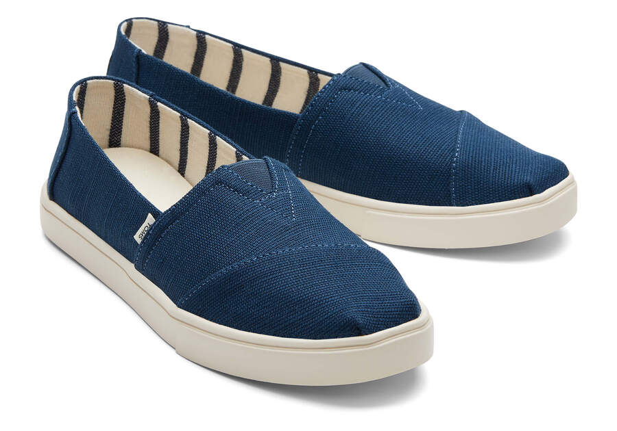 Majolica Blue Women's Toms Alpargata Cupsole Slip On Slip On Ireland | IE893-169