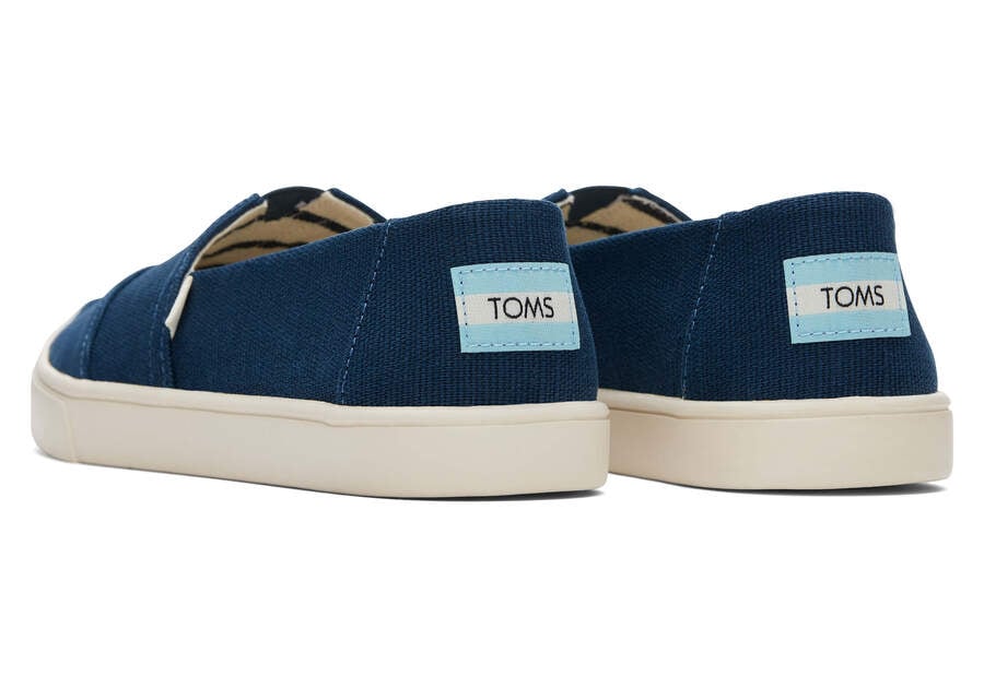 Majolica Blue Women's Toms Alpargata Cupsole Slip On Slip On Ireland | IE893-169