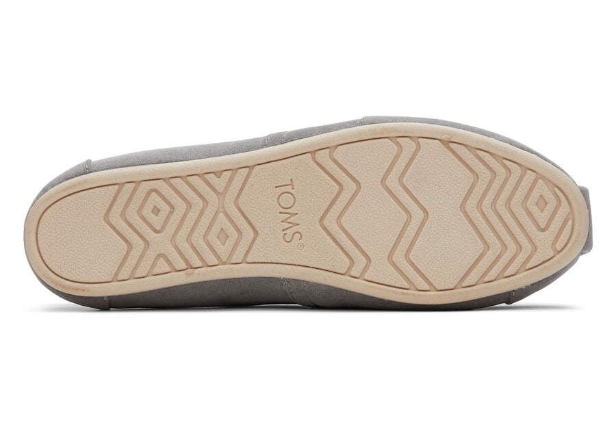 Microfiber Grey Women's Toms Alpargata REPREVE® Alpargatas Ireland | IE327-234