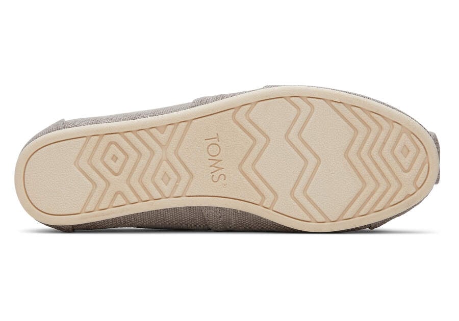 Morning Dove Wide Women's Toms Alpargata Heritage Canvas Wide Width Alpargatas Ireland | IE819-612