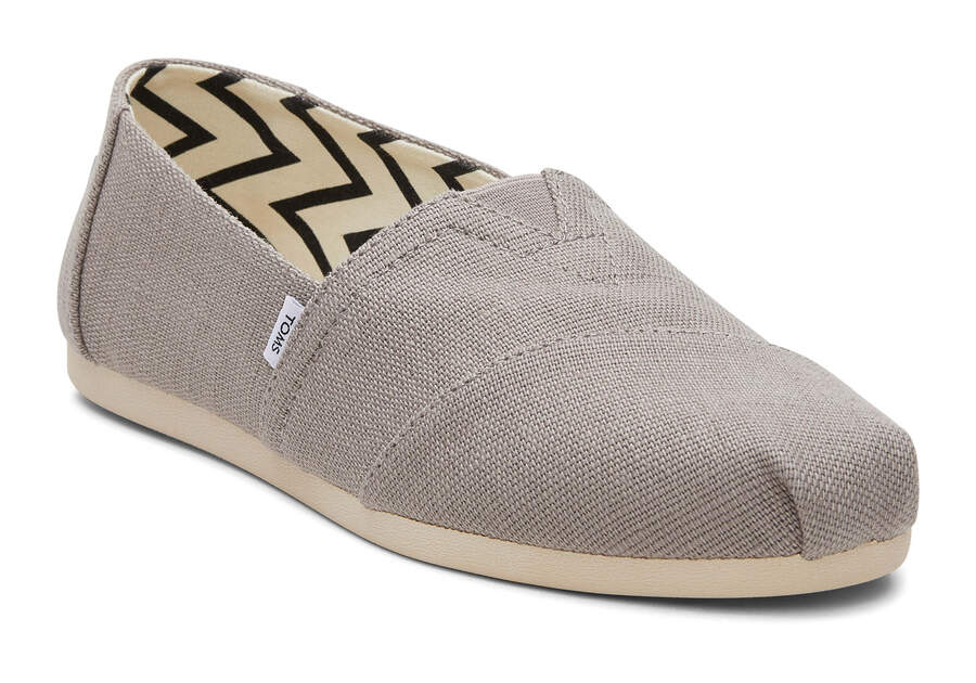 Morning Dove Wide Women's Toms Alpargata Heritage Canvas Wide Width Alpargatas Ireland | IE819-612