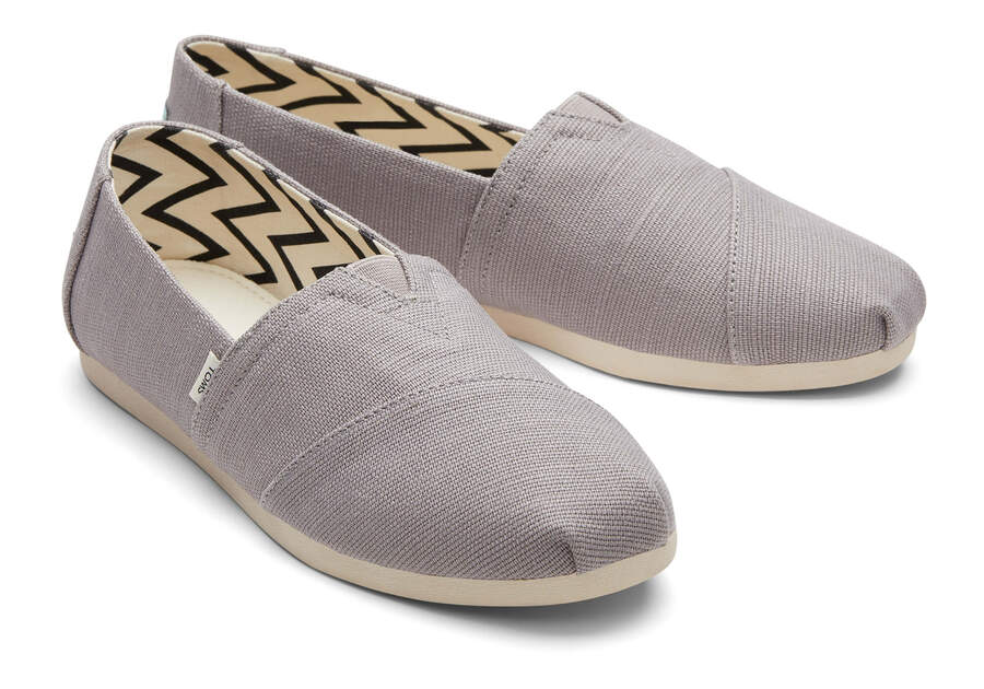 Morning Dove Women's Toms Alpargata Heritage Canvas Alpargatas Ireland | IE670-771