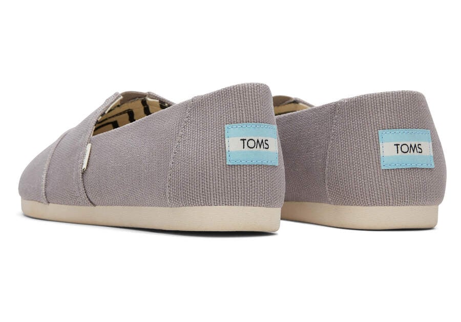 Morning Dove Women's Toms Alpargata Heritage Canvas Alpargatas Ireland | IE670-771