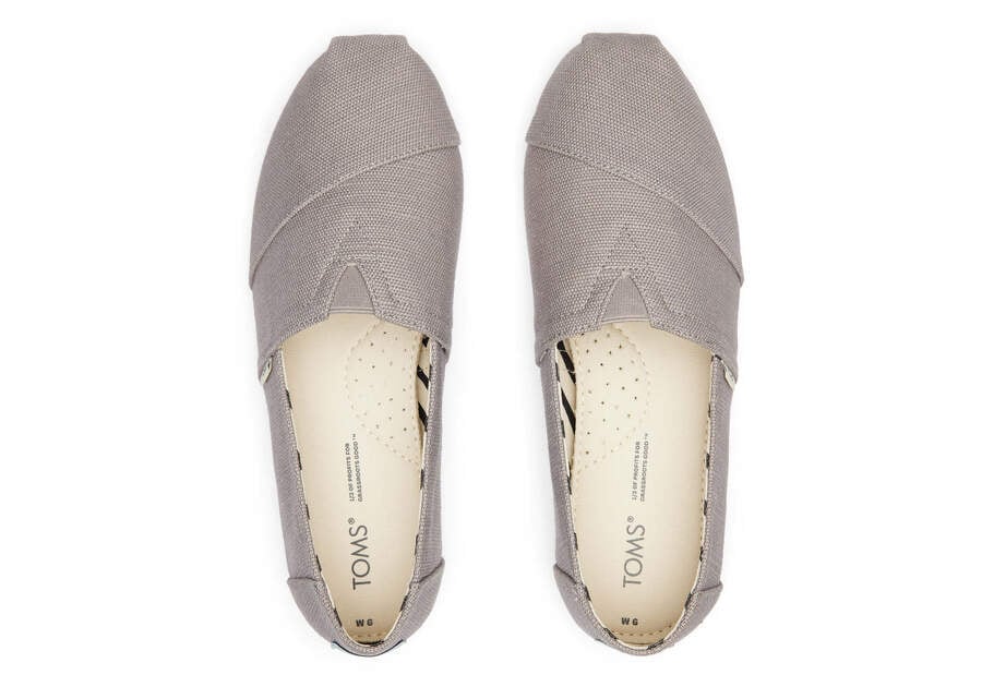 Morning Dove Women's Toms Alpargata Heritage Canvas Alpargatas Ireland | IE670-771