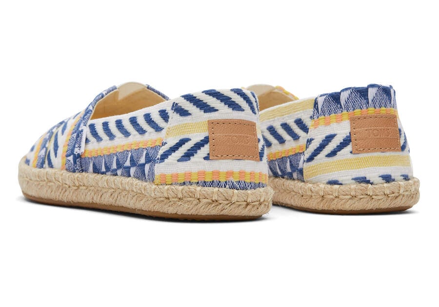 Natural Global Jacquard Women's Toms Alpargata Global Jaquard Rope Espadrille Espadrilles Ireland | IE649-247