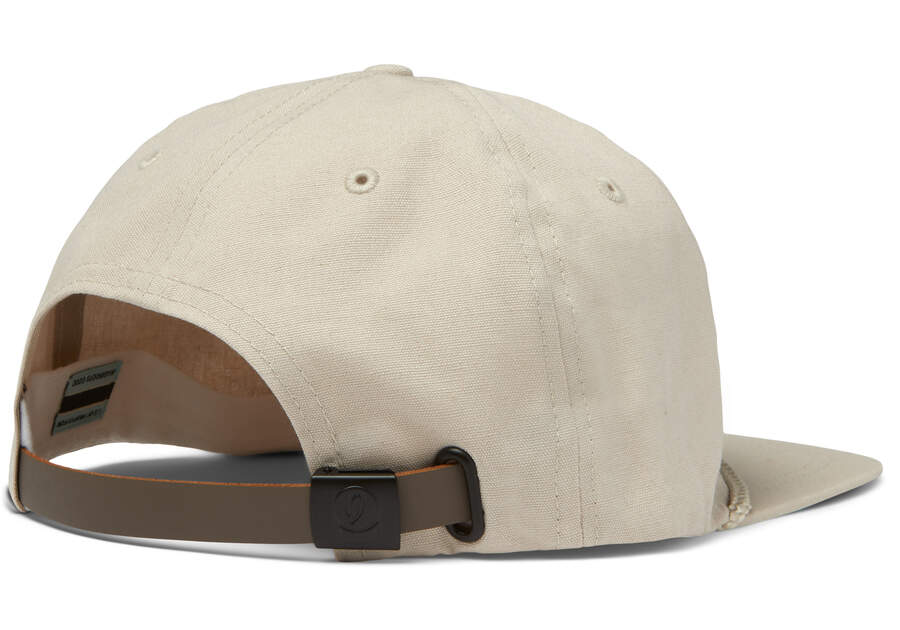 Natural Men's Toms Cotton Canvas Hat Accessories Ireland | IE081-937