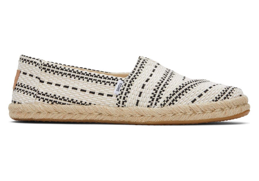 Natural Women\'s Toms Alpargata Chunky Global Woven Rope Espadrille Espadrilles Ireland | IE811-495