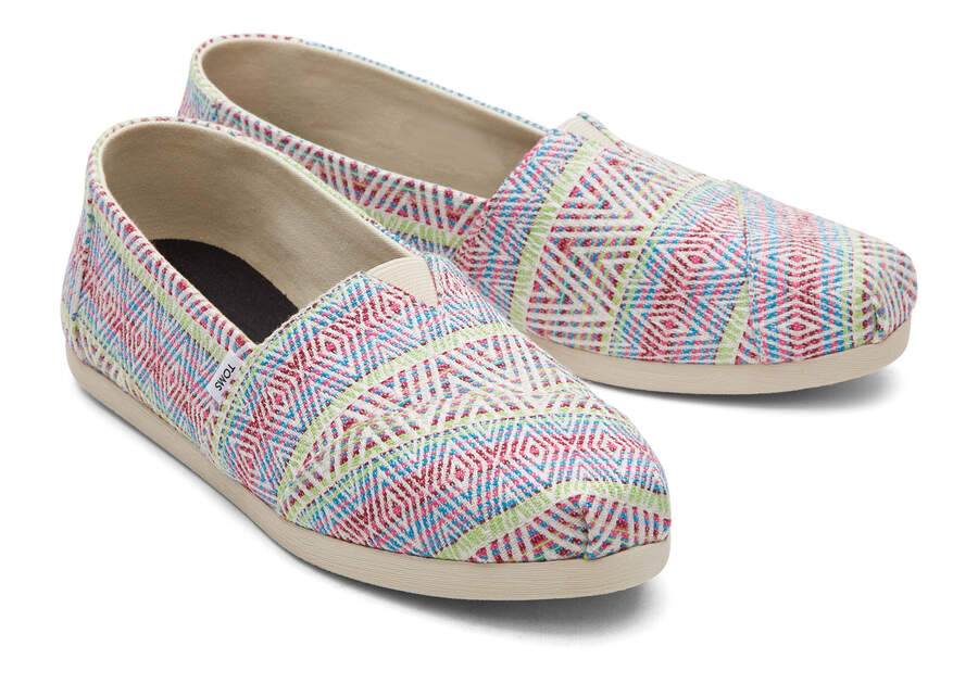 Natural Women's Toms Alpargata Global Woven Alpargatas Ireland | IE144-344