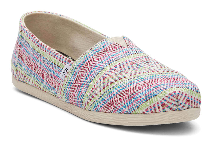 Natural Women's Toms Alpargata Global Woven Alpargatas Ireland | IE144-344