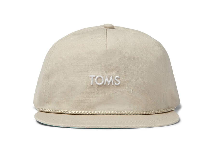 Natural Women\'s Toms Cotton Canvas Hat Accessories Ireland | IE228-537