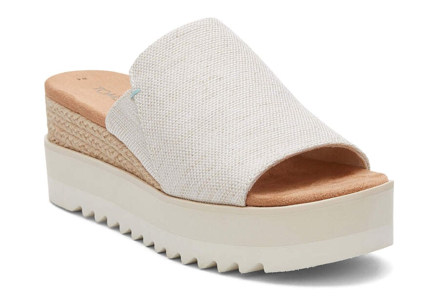 Natural Yarn Dye Women's Toms Diana Mule Sandal Sandals Ireland | IE403-486