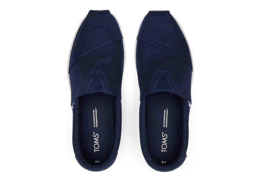 Navy Men's Toms Alp Fwd Alpargatas Ireland | IE252-341