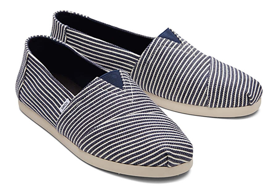 Navy Men's Toms Alpargata Alpargatas Ireland | IE050-671