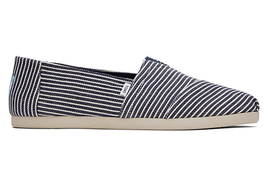 Navy Men\'s Toms Alpargata Alpargatas Ireland | IE050-671