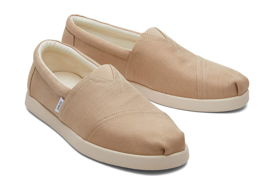 Oatmeal Men's Toms Alp Fwd Espadrilles Ireland | IE583-531