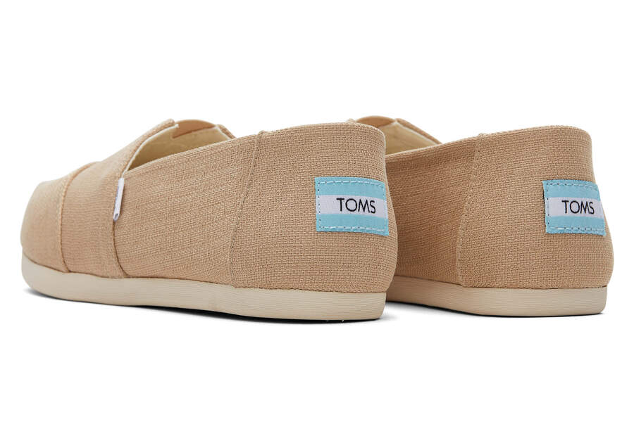 Oatmeal Women's Toms Alpargata Woven Alpargatas Ireland | IE673-050