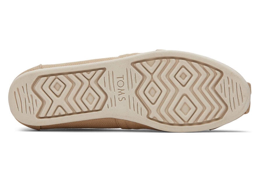 Oatmeal Women's Toms Alpargata Woven Alpargatas Ireland | IE673-050