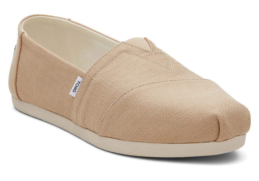 Oatmeal Women's Toms Alpargata Woven Alpargatas Ireland | IE673-050