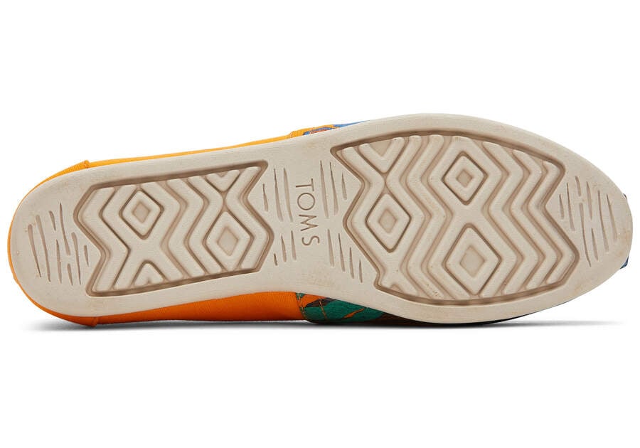 Orange Women's Toms x Stephanie Mercado Alpargatas Ireland | IE460-679