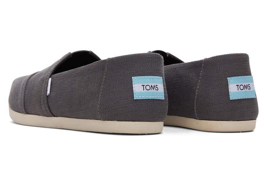 Pavement Grey Women's Toms Alpargata Woven Alpargatas Ireland | IE205-382