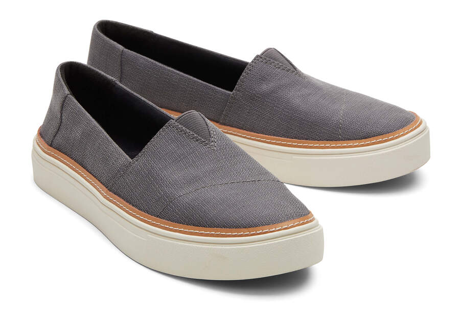 Pavement Grey Women's Toms Parker Slip On Slip On Ireland | IE337-365