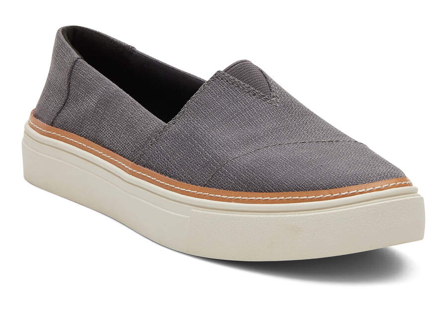 Pavement Grey Women's Toms Parker Slip On Slip On Ireland | IE337-365