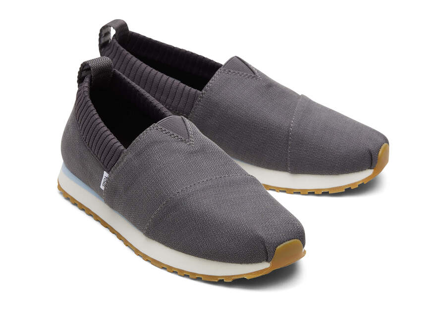 Pavement Grey Women's Toms Resident Slip On Ireland | IE775-875