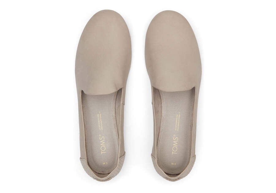 Pebble Grey Women's Toms Darcy Flat Flat Shoes Ireland | IE510-872