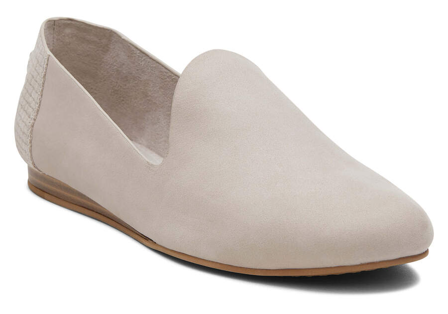 Pebble Grey Women's Toms Darcy Flat Flat Shoes Ireland | IE510-872