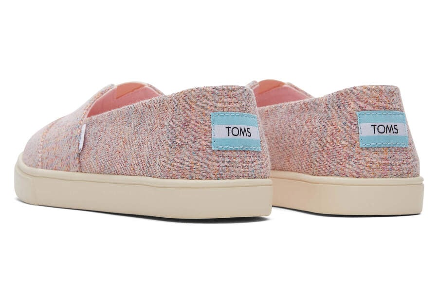 Pink Metallic Women's Toms Alpargata Cupsole Slip On Slip On Ireland | IE655-965