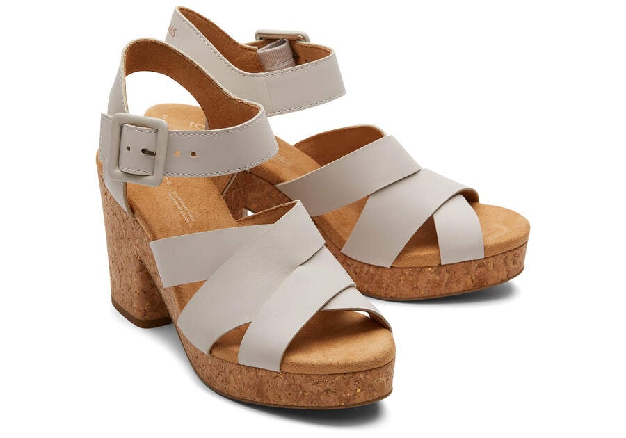 Putty Women's Toms Ava Sandal Sandals Ireland | IE964-802