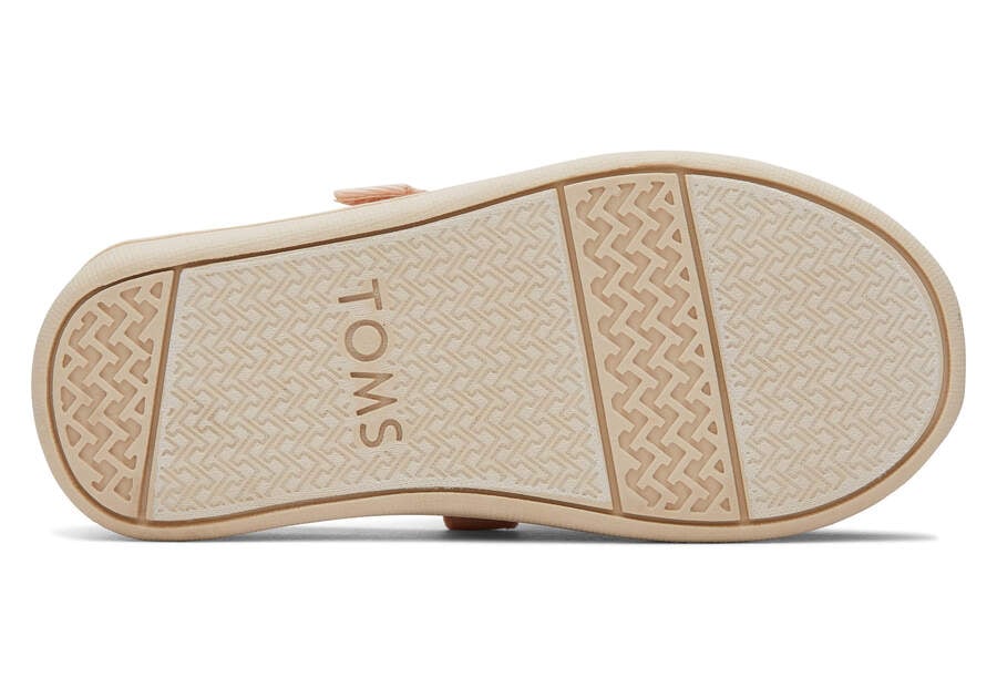 Rose Gold Kids' Toms Tiny Mary Jane Metallic Slip On Ireland | IE433-596