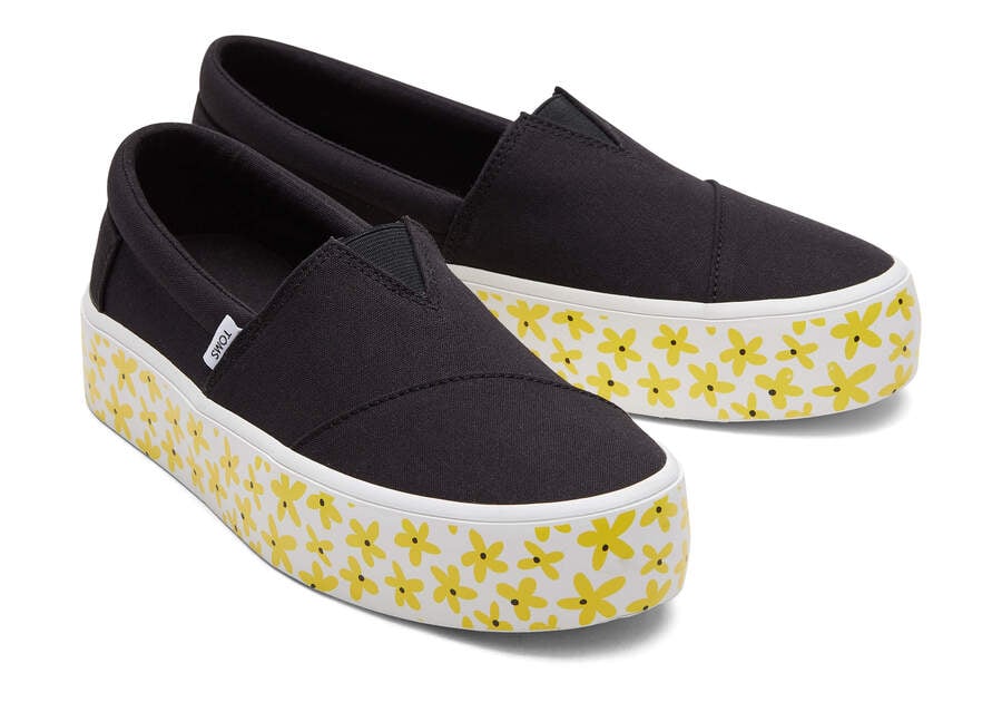 Sun Daisies Women's Toms Fenix Platform Sneakers Ireland | IE784-115