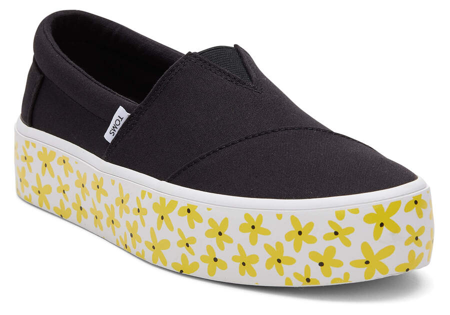 Sun Daisies Women's Toms Fenix Platform Sneakers Ireland | IE784-115