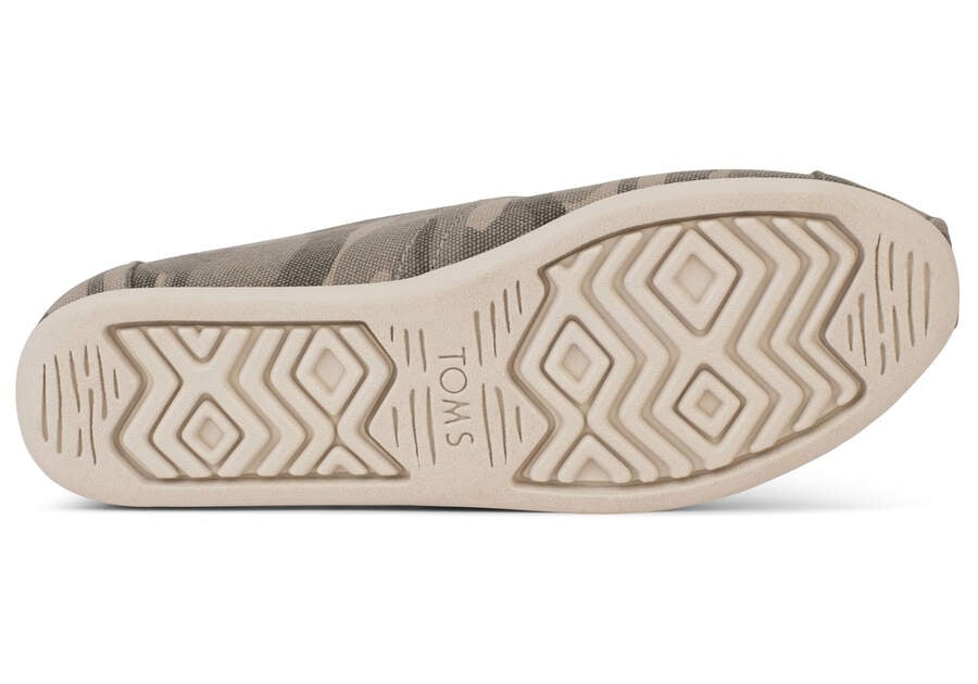 Taupe Grey Women's Toms Alpargata Camo Alpargatas Ireland | IE472-035