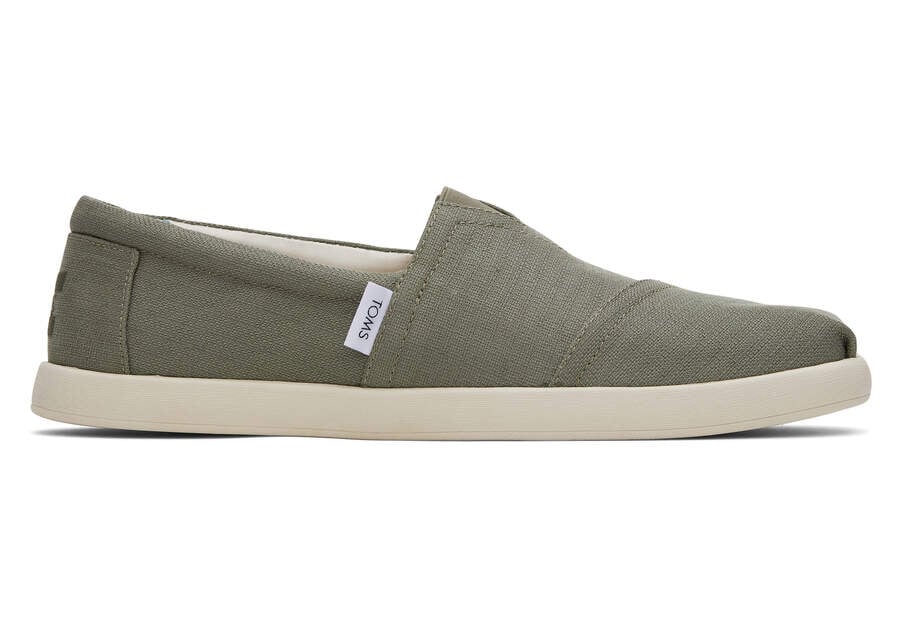 Vetiver Grey Men\'s Toms Alp Fwd Espadrilles Ireland | IE958-895