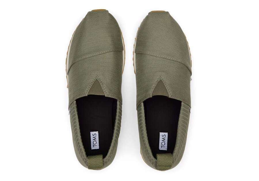 Vetiver Grey Women's Toms Resident Slip On Ireland | IE849-938